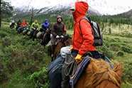 Pferdetrekking in Burjatien